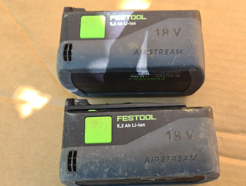 Batteria ion festool 18v - 2x, li-ion